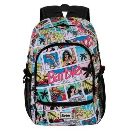 Karactermania Mochila Fight Fan 2.2 Barbie Comic Multicolor Ripstop 31 x 18 x 44 cm Ligera Urbana con Compartimento y Bolsillos