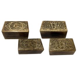 DKD Home Decor Joyero Arabe Marron Set de 2 Piezas 10 x 6 x 15 cm Precio: 25.69000005. SKU: B1C2T9TWSM