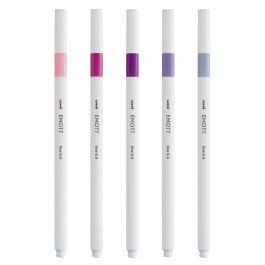 Uni-Ball Emott Rotuladores de Escritura y Dibujo, Diseño Moderno, Colores Florales, Estuche 5 Ud Uni-Ball Emott Rotuladores de Escritura y Dibujo, Diseño Moderno, Colores Florales, Estuche 5 Ud
