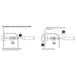 Yale Y60R-A40/N Cerradura de embutir con agujero para cilindro, Eje 40mm, Caja 148mm, Negra, para Puerta de entrada y locales sensibles