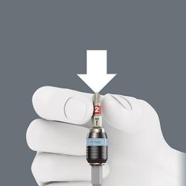 Wera Kompakt 60 Edelstahl - Juego de destornilladores Torx magnéticos con 16 piezas y estuche