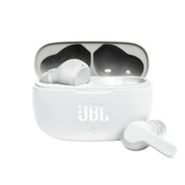 Auriculares Bluetooth con Micrófono JBL JBLW200TWSWHT Blanco Auriculares Bluetooth con Micrófono JBL JBLW200TWSWHT Blanco