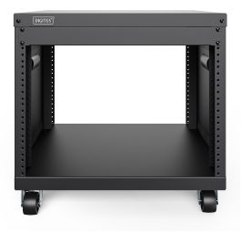 Digitus Rack para Equipos Universal de 19 pulgadas, con Ruedas, 8U, 136kg, Acero Negro Precio: 118.58999944. SKU: B13MT22XRH