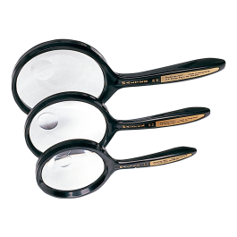 Q-connect Lupa Cristal Bifocal 50 mm Mango Curvo 2 y 4 Aumentos