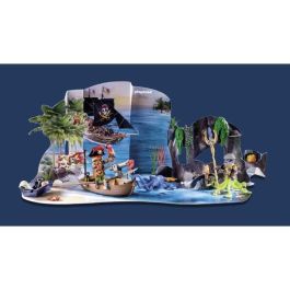 PLAYMOBIL - 71636 - Calendario de Adviento Pirata PLAYMOBIL - 71636 - Calendario de Adviento Pirata