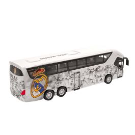 Eleven Force Bus Real Madrid CF EF16256, Réplica con Apertura de Puertas y Retrofricción, Juguete +3 Años