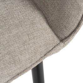 Silla Gris Tejido-Metal Contract 61 X 59,50 X 83 cm