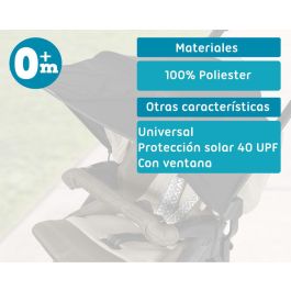 Parasol Adicional Para Cochecito Infantil Negro Parasol Adicional Para Cochecito Infantil Negro