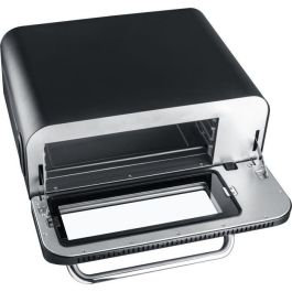 Little Balance 8733 Horno para Pizza Modelo Pizza Revolution'air, Potencia 2000 W, Capacidad 18 L, Color Negro