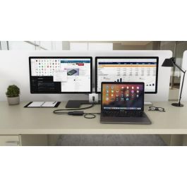 Adaptador USB-C i-Tec C31DUAL4KDP Thunderbolt 3