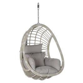 DKD Home Decor Sillón Colgante Terraza y Jardín Colección Breeze Gris 70 x 110 x 90 cm Precio: 231.49999994. SKU: S3033149