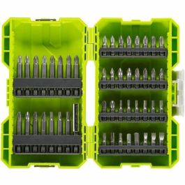 Ryobi Caja a Prueba de Golpes con 48 Accesorios de Atornillado: 32 Puntas 25mm, 15 Puntas 50mm SL/PH/PZ/HEX/T y Portapuntas Precio: 30.94999952. SKU: B1AK57JACL