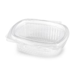 Set de 5 envases ovalados con tapa bisagra PP 250 ml - Algon (10 Unidades) Set de 5 envases ovalados con tapa bisagra PP 250 ml - Algon (10 Unidades)