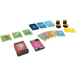Asmodee Ciudad Feliz: Juego de Mesa Estratégico de Construcción de Ciudad para 2-5 Jugadores (Edad 10+), con 2 Modos de Juego