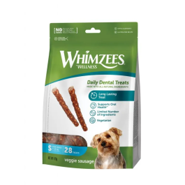 Whimzees Bag Veggie Sausage S 28 Unidades Precio: 9.79. SKU: B18DMLNG39