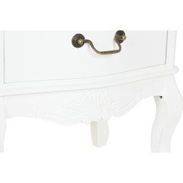 DKD Home Decor Chifonier Tradicional Blanco Natural 35 x 100 x 48 cm