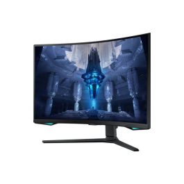 Samsung LS32BG750NPX Monitor Gaming 32" 4K UHD 165Hz 1ms Mini-LED Quantum HDR 2000 Curvo 1000R G-Sync Compatible FreeSync Premium Pro Negro