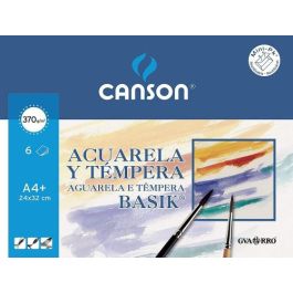 Canson Papel para Acuarela y Témpera Basik 6 Hojas + 20% Gratis 24x32 cm Precio: 2.6899994. SKU: B14QWTCQ52