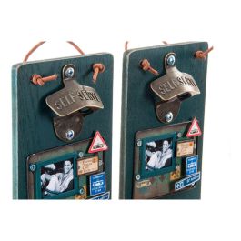 Abrebotellas DKD Home Decor Self Serve Madera Metal (2 pcs) (26 x 12 x 9 cm) Abrebotellas DKD Home Decor Self Serve Madera Metal (2 pcs) (26 x 12 x 9 cm)