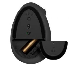 Logitech 910-006473 Lift Ratón Ergonómico Vertical Óptico RF Wireless + Bluetooth 4000 DPI Clics Silenciosos Grafito