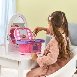 V-Tech 80-581822 Kidisecrets Mi Maletín Secreto de Maquillaje con Espejo, Alarma y Minijuegos Educativos