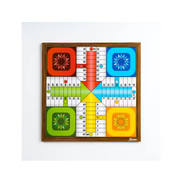 Fournier Parchís con Oca 4 Jugadores 40x40 cm Juegos de Mesa