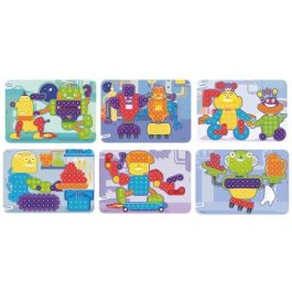 Juego Miniland Pegs 15Mm Robots Pack De 6 (3-6 Años) Precio: 4.58999948. SKU: B17BC9RLD6