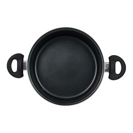 Cacerola de acero al carbono con tapa, inducción, valencia experto ø24 cm