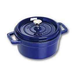 Staub 40510-264-0 Cocotte Redonda / Sartén de Hierro Fundido Azul Oscuro 20cm, 2.2L Precio: 175.99128745. SKU: B173QDERC9