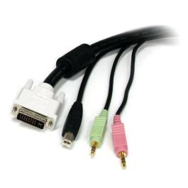 Startech Cable KVM 4 en 1 DVI y USB, 1,8 metros