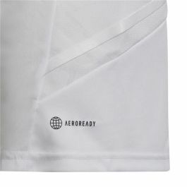 Camiseta de Fútbol de Manga Corta para Niños Adidas Con22 Blanco