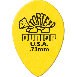 DUNLOP Pack 36 Púas Tortex Small Teardrop 0,73Mm