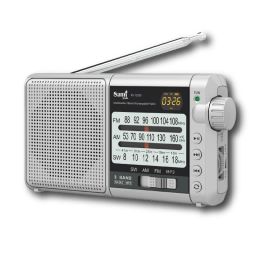 SAMI Radio Portátil 3 Bandas, con Ruedas XL y Batería Recargable Precio: 27.69000058. SKU: B15DB95NZV
