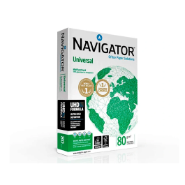 Navigator Papel Fotocopiadora Multiuso DIN A3 80 Gr 500 Hojas Ink-jet y Laser