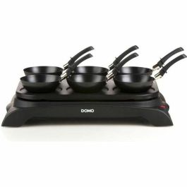 DOMO DO8710W Crepiere + Wok - 6 personas - 1000W - Negro Precio: 67.88999998. SKU: S7113589