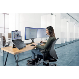 Kensington Ratón Pro Fit Ergonómico Vertical Inalámbrico 800-1200-1600 Ppp Diestro Negro