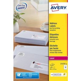 Etiquetas Adh.Impr.Avery A4 Blanca C.Romos Caja 15H 99,1X57 Mm 150 Uds.(L7173) (Set de 5) Precio: 52.5000003. SKU: B1CGPFEVA2