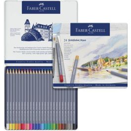 Lapices Acuarelables Faber-Castell Goldfaber Aqua 1146 Estuche De Metal De 24 Precio: 23.50000048. SKU: B1DYXG46N6