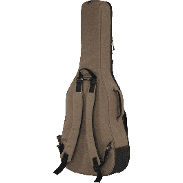 GATOR Softcase Guitarra Acústica Transit Marrón - Funda Protectora Acolchada para Guitarras Acústicas
