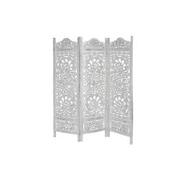 Biombo DKD Home Decor Blanco Madera de mango Madera MDF 150 x 2 x 180 cm Precio: 232.7900003. SKU: B1B94ST5PX