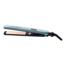 Remington Plancha de pelo Shine Therapy Pro S9300, cerámica con aceite de argán, pantalla digital, 9 ajustes de temperatura 150-230°C, placas flotantes, azul Precio: 47.59000059. SKU: B194R84853