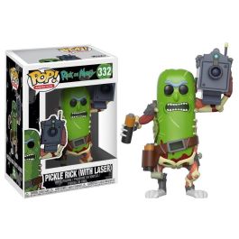 Funko #332 POP! Animation Rick y Morty Figura Pickle Rick con Láser de Vinilo 9 cm Funko #332 POP! Animation Rick y Morty Figura Pickle Rick con Láser de Vinilo 9 cm