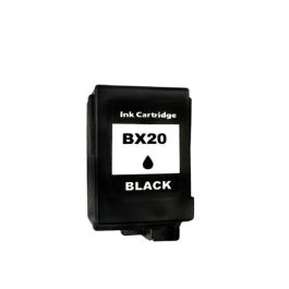 Dayma Cartucho de Tinta Compatible Canon BX20 Negro - Compatible con Multipass C20, C30, C50, C70, C80, B230C, Fax EB-10, B210, B160, EB10, B215, B180C