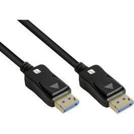 Techly Cable DisplayPort 2.1 Audio/Video Macho/Macho 1m Negro - Soporta 4K para Conexión PC y Monitor