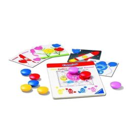 Ravensburger 4005556207985 Colorino Emociones - Juego de peones para niños: Aprende 4 colores (rosa, amarillo, rojo, azul) y expresa sentimientos
