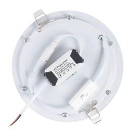 Placa LED 12W 1200Lm CCT Regulable 3000-6000K Circular 40.000H [JL-GP-LZ-2-CCT]