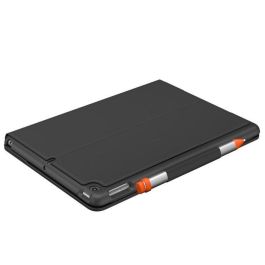 Logitech Slim Folio para iPad (7ª y 8ª generación) con Teclado Inalámbrico Bluetooth y Protección Antigolpes
