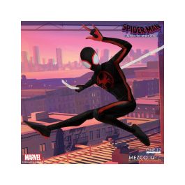 Mezco Toyz Figura de Acción Spider-Man: Miles Morales One:12 Collective - Across the Spider-Verse 17cm Articulada con Accesorios Mezco Toyz Figura de Acción Spider-Man: Miles Morales One:12 Collective - Across the Spider-Verse 17cm Articulada con Accesorios