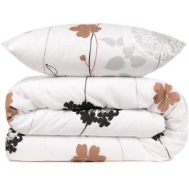 Juego de cama ASI8681181528631 - 1 funda nórdica 220x240 cm + 2 fundas almohada 60x60 cm - Algodón/Poliéster Blanco