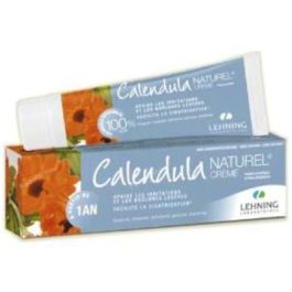 LEHNING Crema Ecológica de Caléndula 50Gr - Alivio y Cicatrización para Cortes, Grietas y Quemaduras Leves Precio: 13.50000025. SKU: B12ANJFHRC